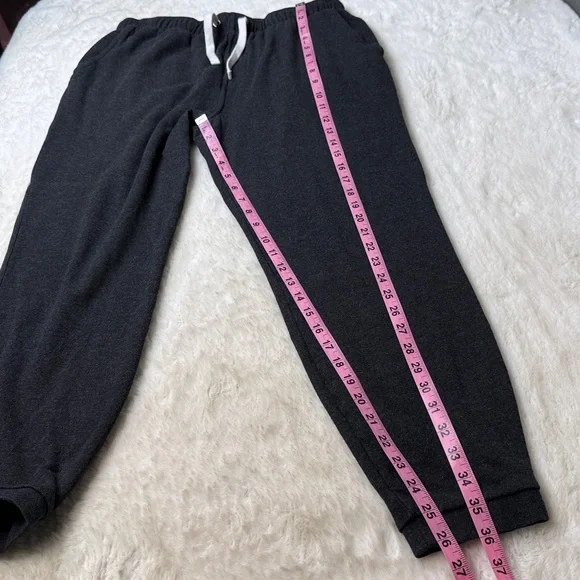 Free Fly Heritage Fleece Bamboo Jogger Sweatpant Mens M Charcoal Lounge Cozy - Picture 6 of 15